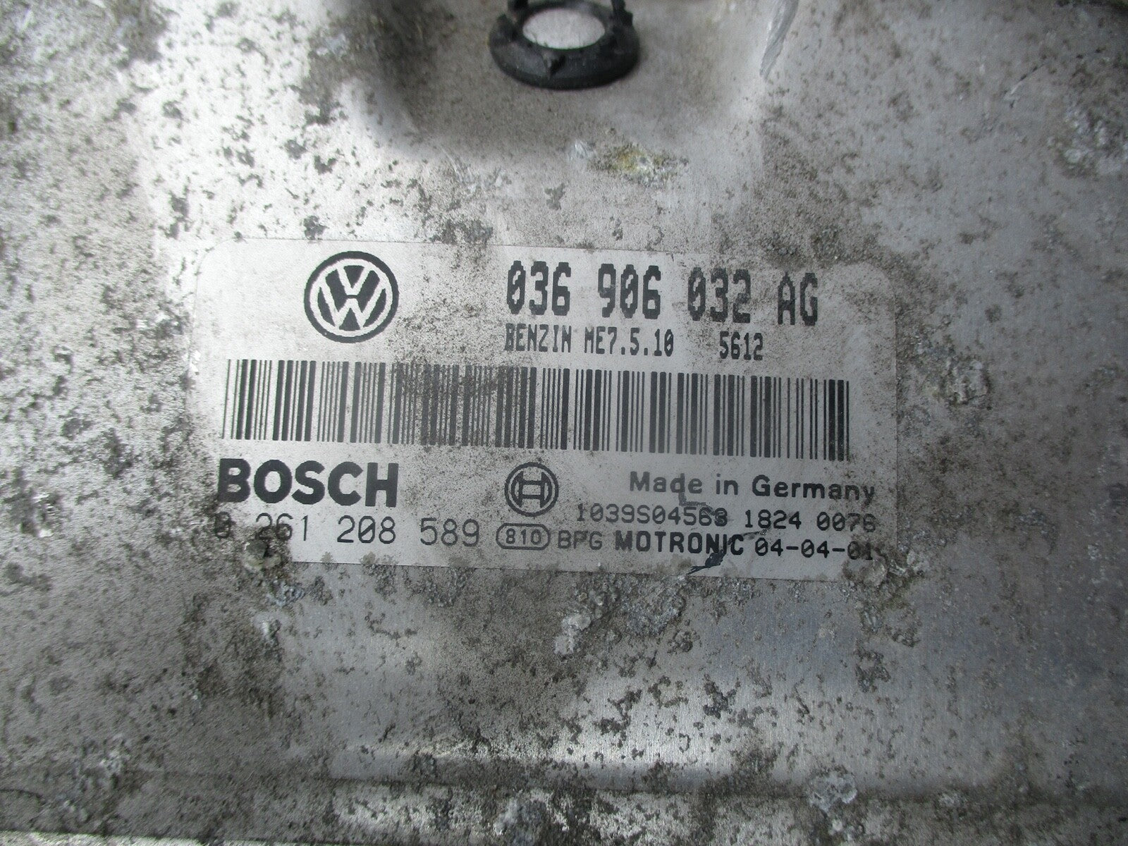 VW VOLKSWAGEN GOLF MK5 2007 1.6 PETROL ENGINE CONTROL UNIT ECU 036 906 032 AG