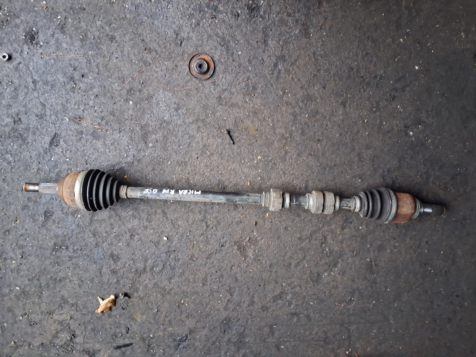 2018 NISSAN MICRA K14 0.9 PETROL OSF DRIVER SIDE FRONT DRIVERSHAFT 391005FN0A