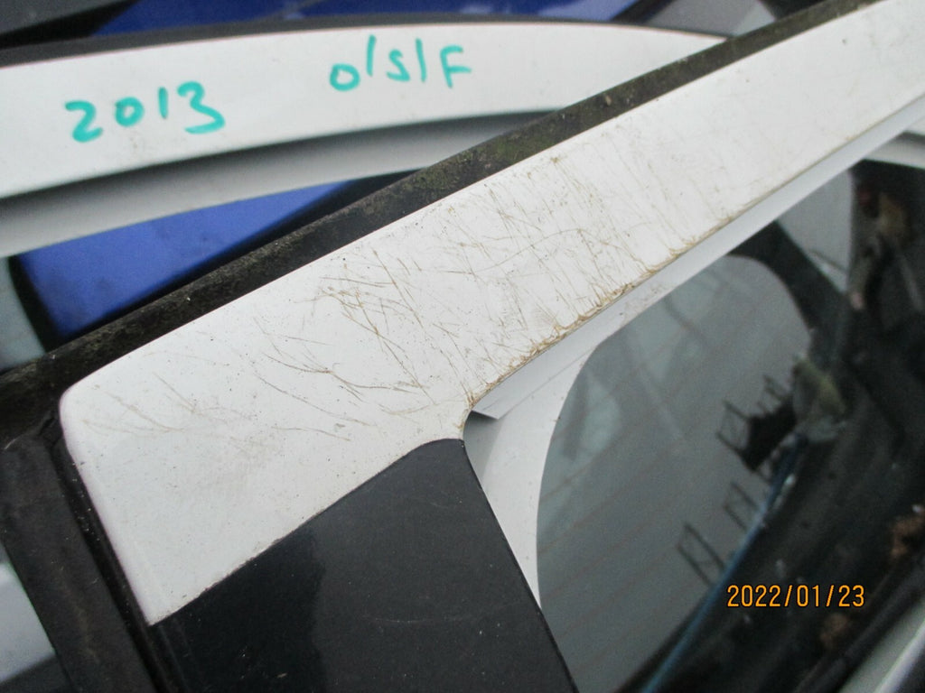 FIAT PUNTO 2012 MK3 NSR PASSENGER SIDE REAR BARE DOOR SHELL WHITE