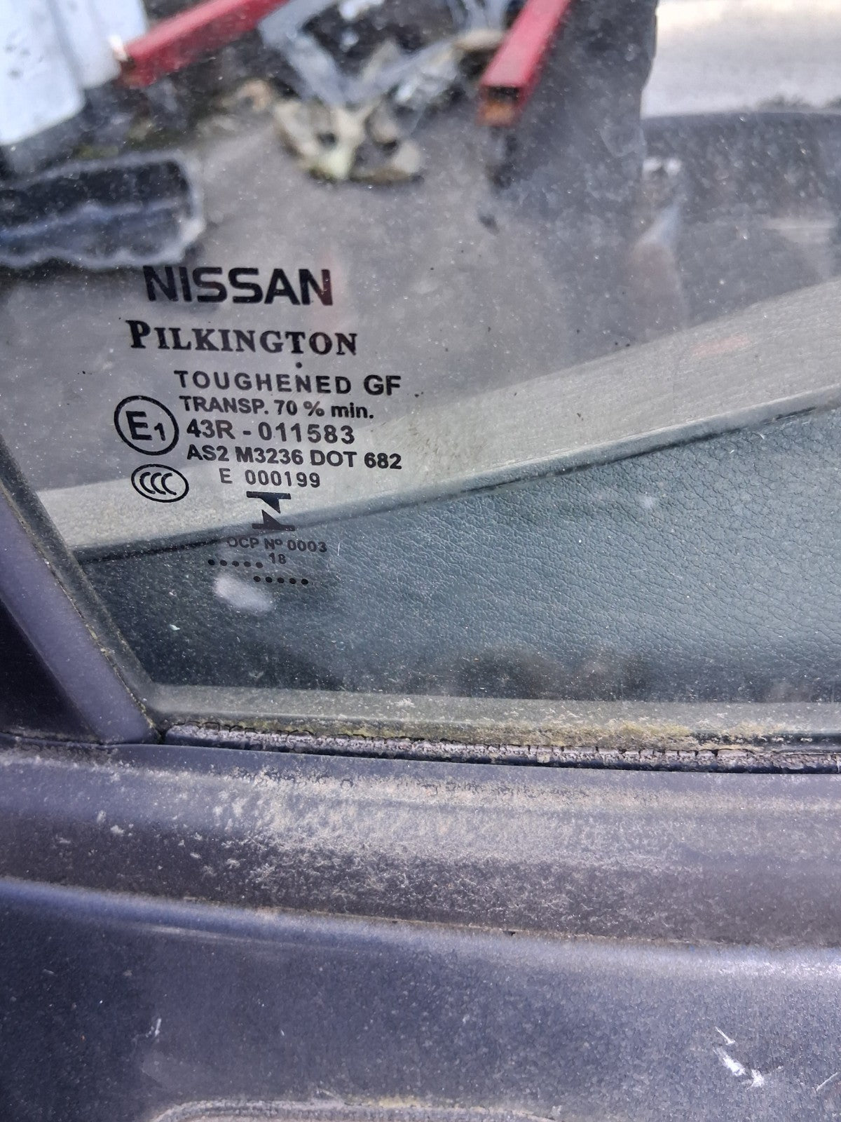 2018 NISSAN MICRA K14 OSF DRIVER SIDE FRONT COMPLETE DOOR GREY TITANIUM KPN