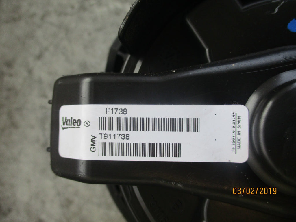 RENAULT KADJAR 2016 HEATER BLOWER MOTOR FAN T911738