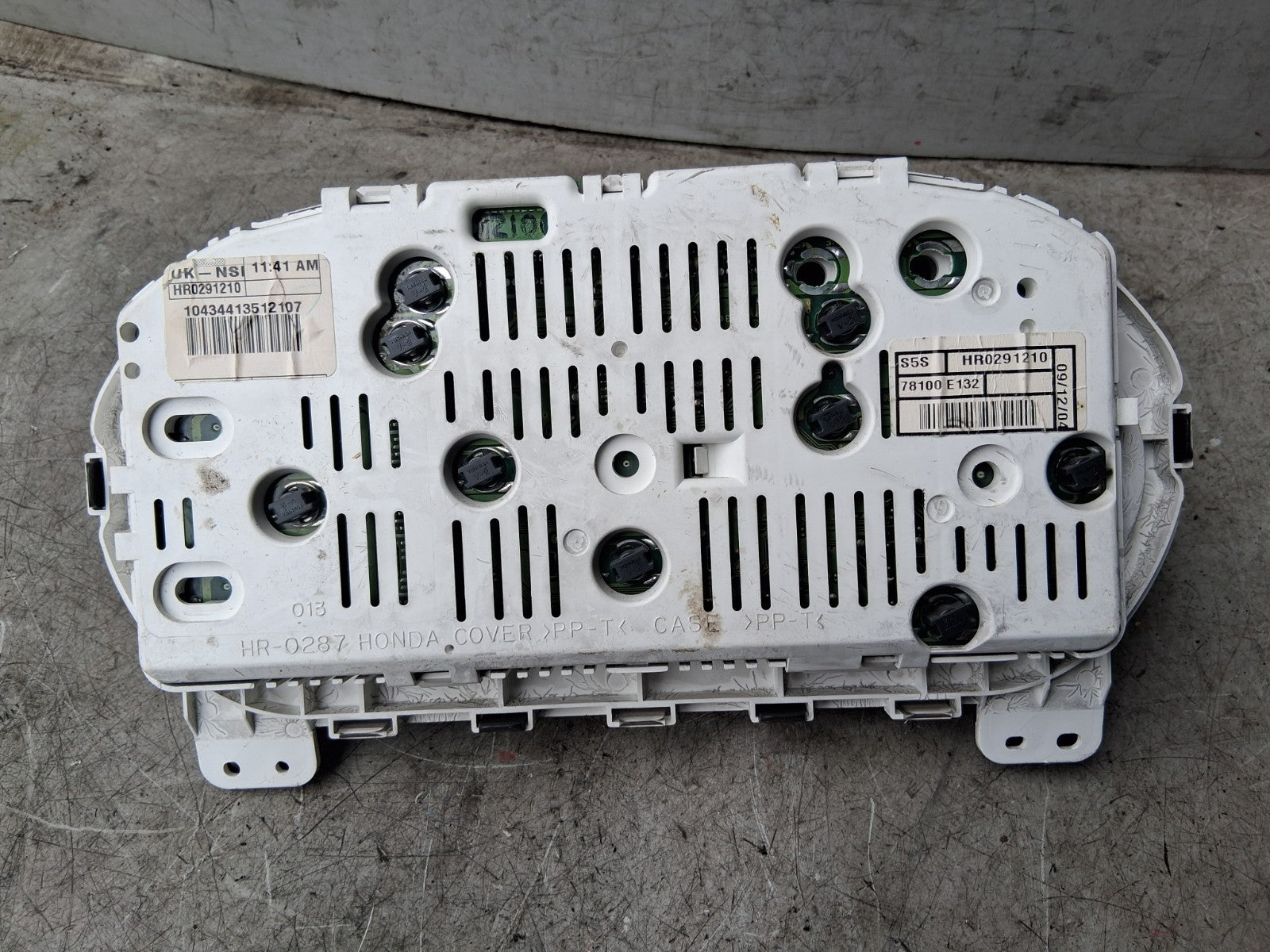 2005 HONDA CIVIC MK7 1.6 PETROL MANUAL SPEEDOMETER INSTRUMENT CLUSTER HR0291210