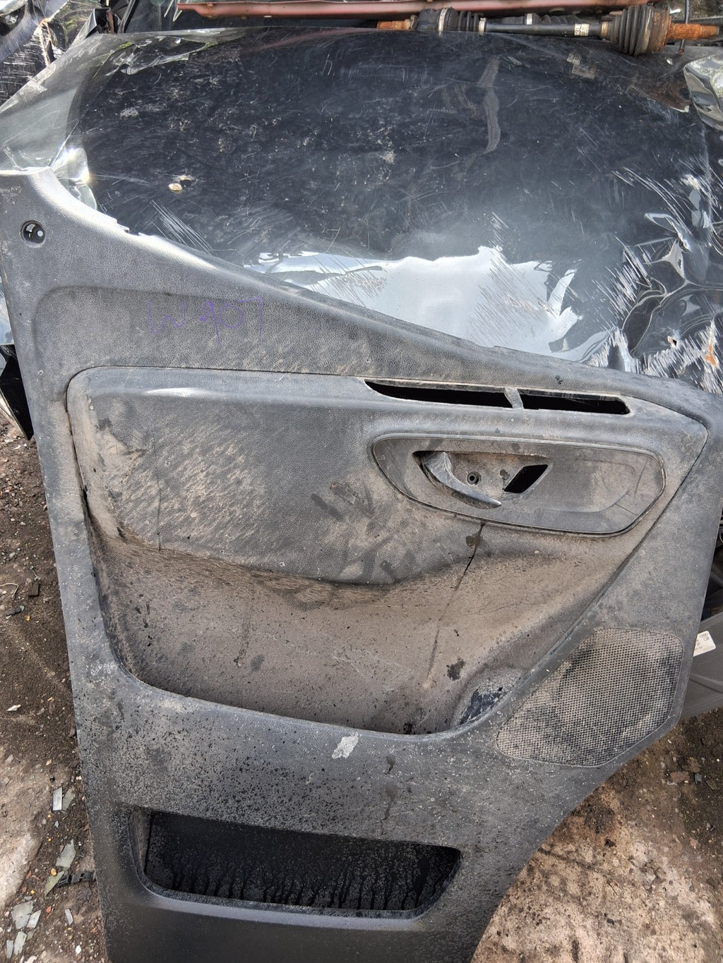2020 MERCEDES BENZ SPRINTER W907 NSF PASSENGER SIDE FRONT LEFT DOOR CARD PANEL