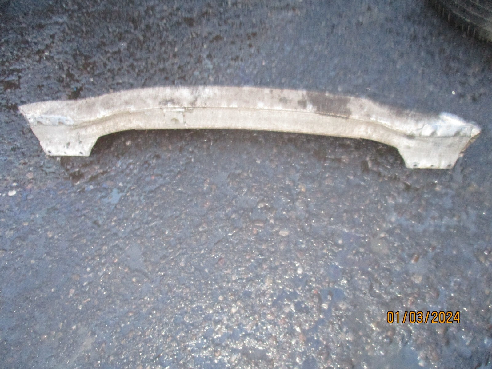 AUDI A8 4E 2008 REAR BUMPER CRASH REINFORCEMENT BAR