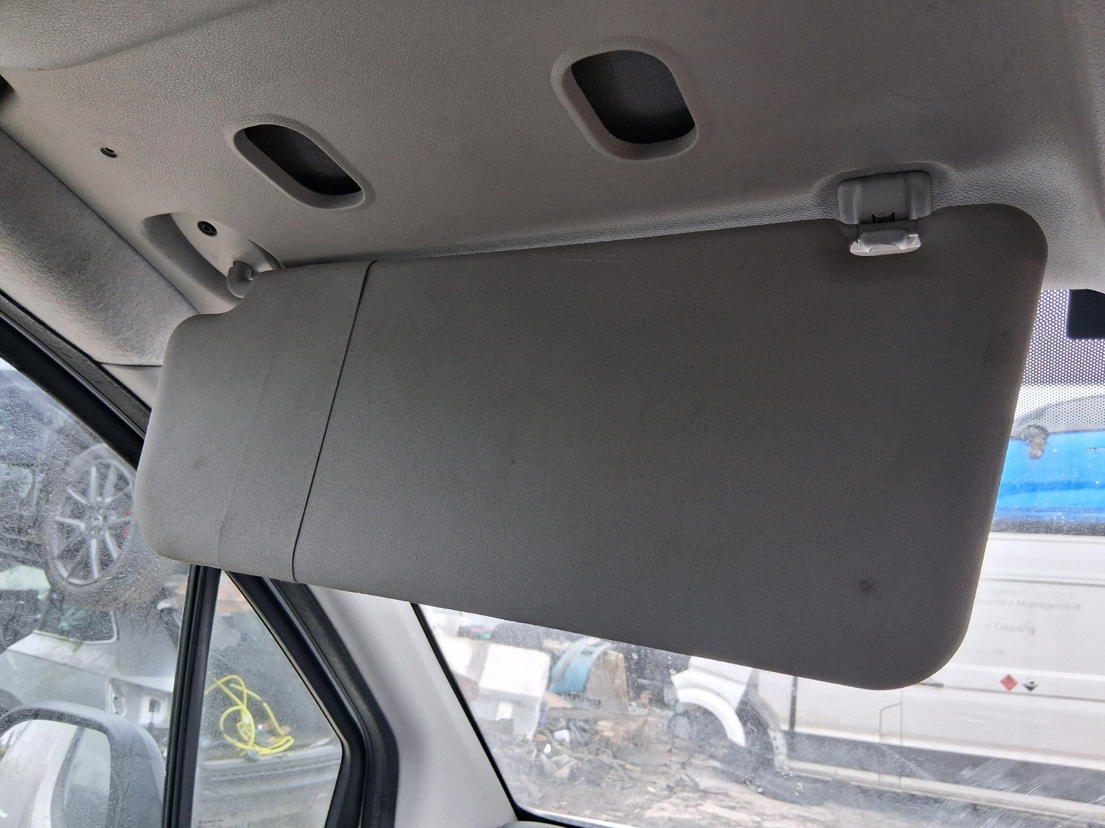 2017 CITROEN BERLINGO MK2 NSF PASSENGER SIDE FRONT LEFT SUN VISOR SHADE