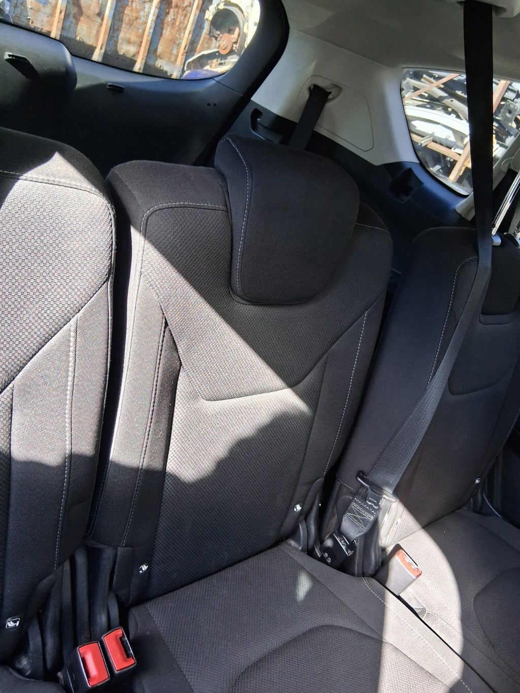 2017 FORD S MAX MK2 MIDDLE ROW CENTRE BENT SEAT FABRIC COMPLETE SEAT