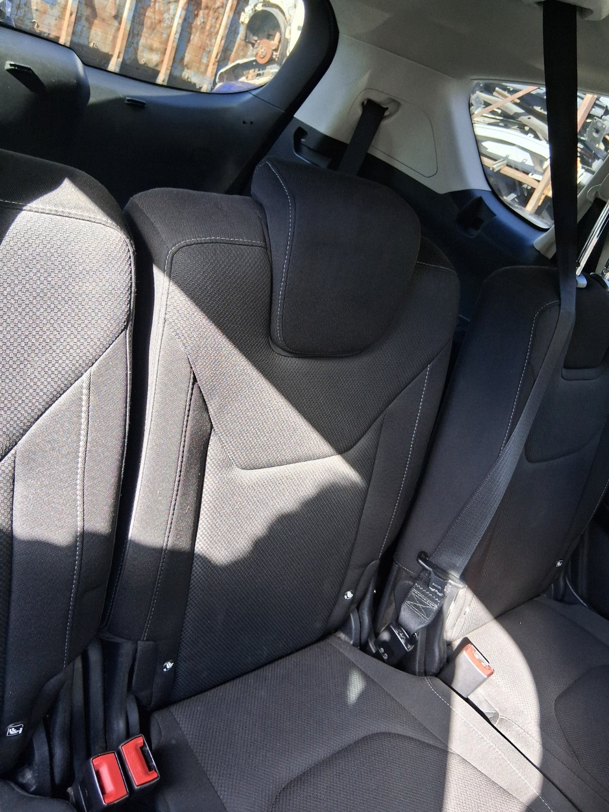 2017 FORD S MAX MK2 MIDDLE ROW CENTRE BENT SEAT FABRIC COMPLETE SEAT