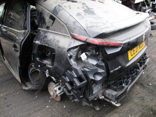 CITROEN C4 MK3 2021 NSR PASSENGER SIDE REAR QUARTER PANEL BLACK