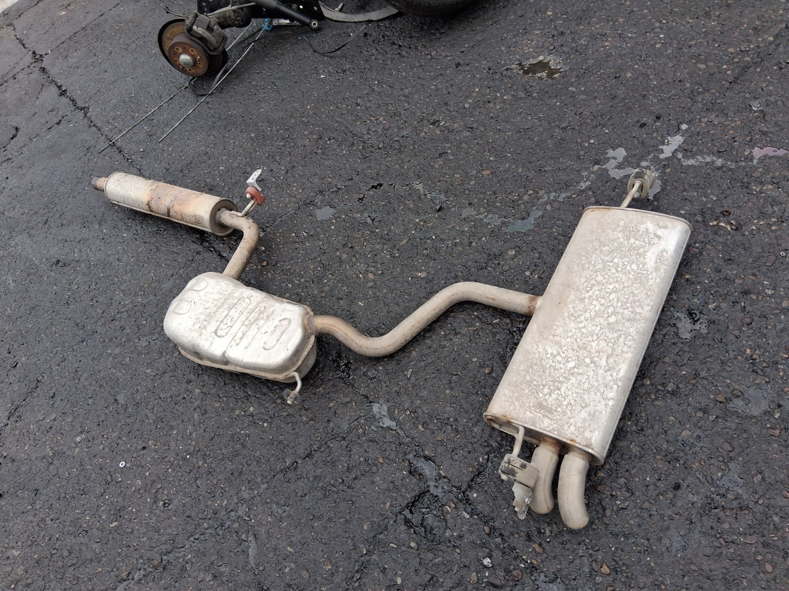 2023 VW VOLKSWAGEN GOLF MK8 1.5 PETROL TSI EXHAUST SYSTEM BACKBOX 5Q0253411BG
