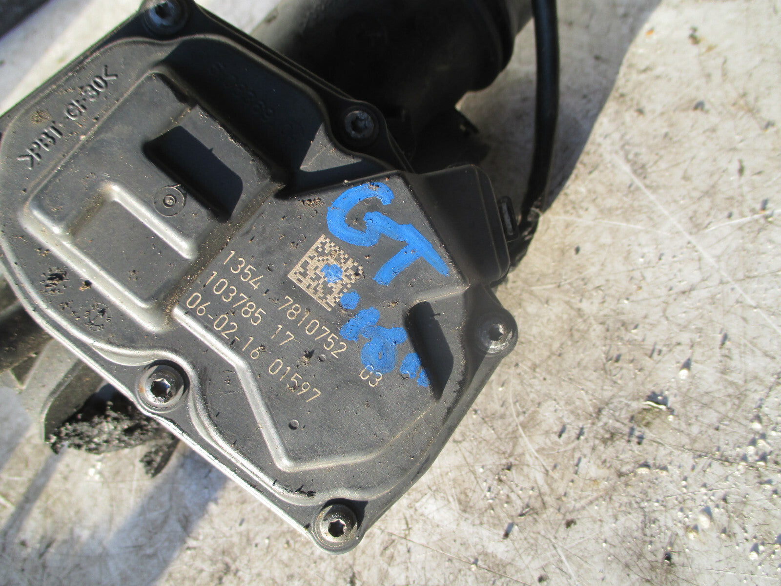BMW 5 SERIES GT F07 2016 2.0 DIESEL N47 THROTTLE BODY 7810752