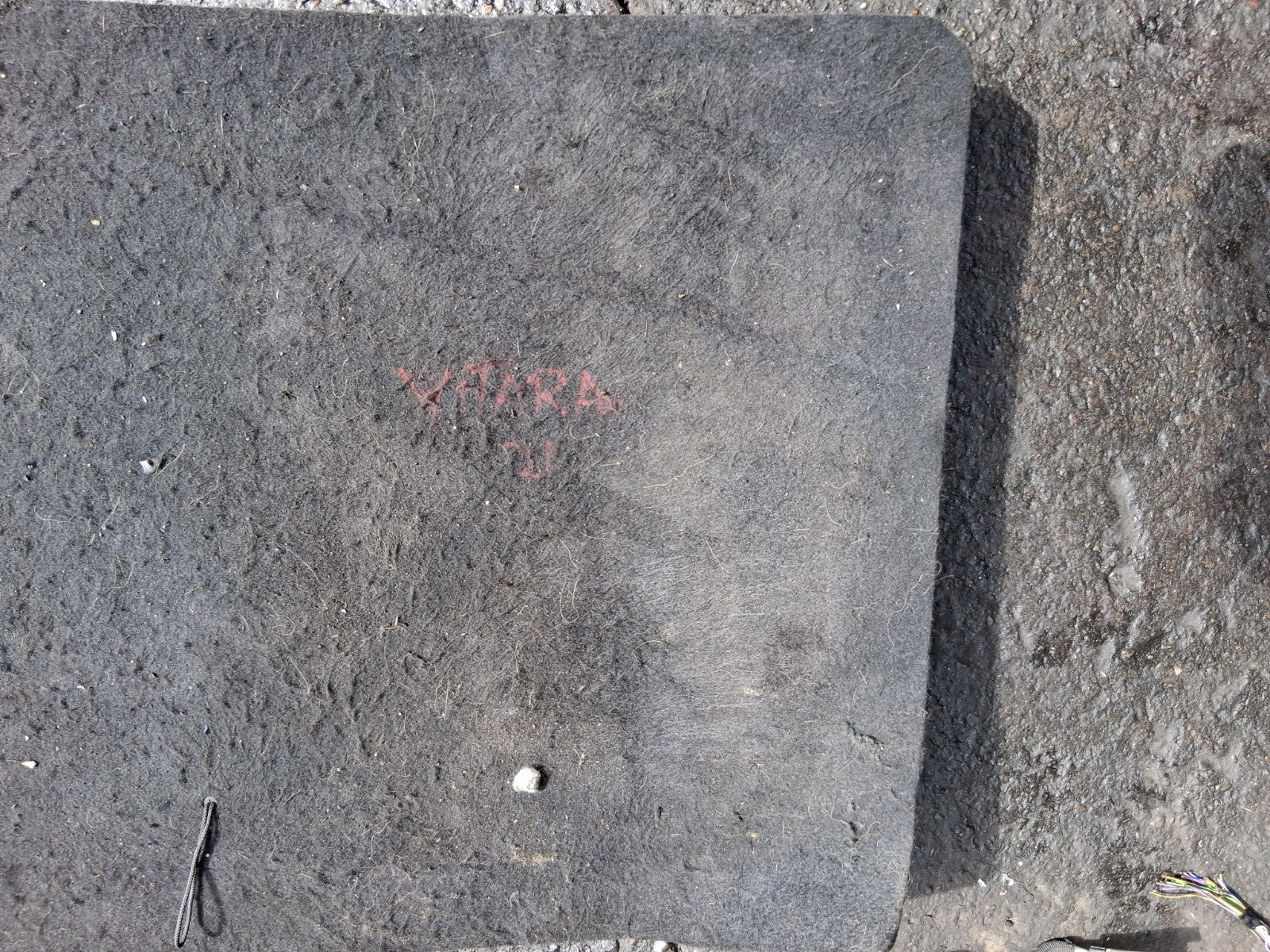 2020 NISSAN QASHQAI J11 MK2 FACELIFT REAR BOOT FLOOR LINER CARPET MAT 849044EA0A