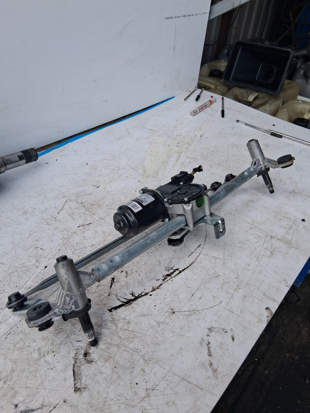 2024 AUDI A1 WINDSCREEN WINDOW WIPER MOTOR AND LINKAGE ARMS 82C955119B