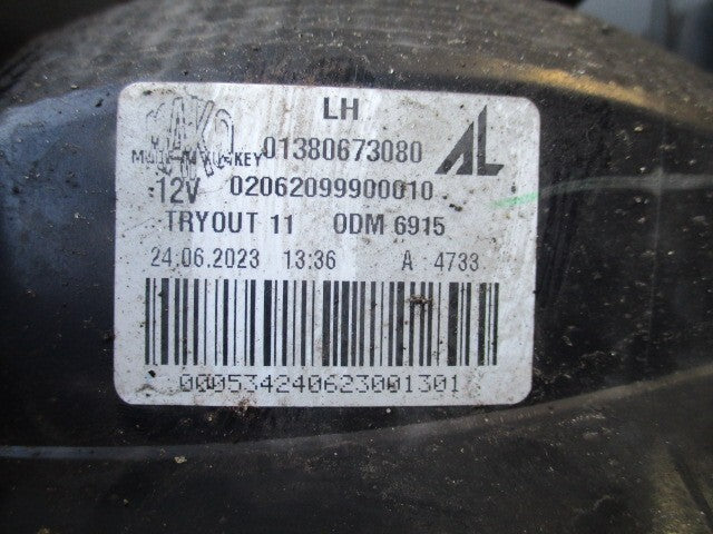 2023 VAUXHALL MOVANO C MK3 NSR PASSENGER SIDE TAIL LIGHT 01380673080