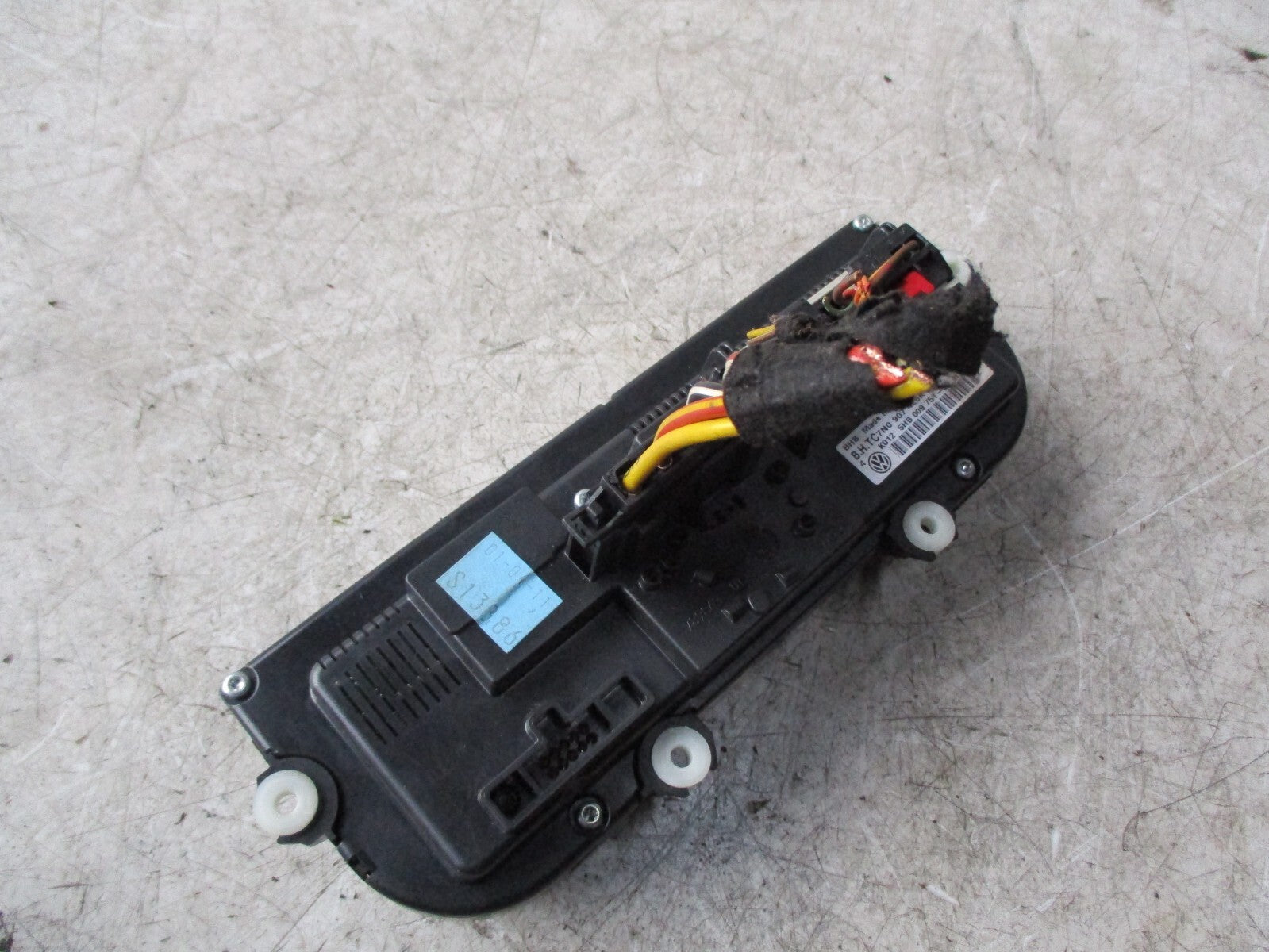 VW VOLKSWAGEN GOLF MK6 2010 HEATER AC CLIMATE CONTROL SWITCH