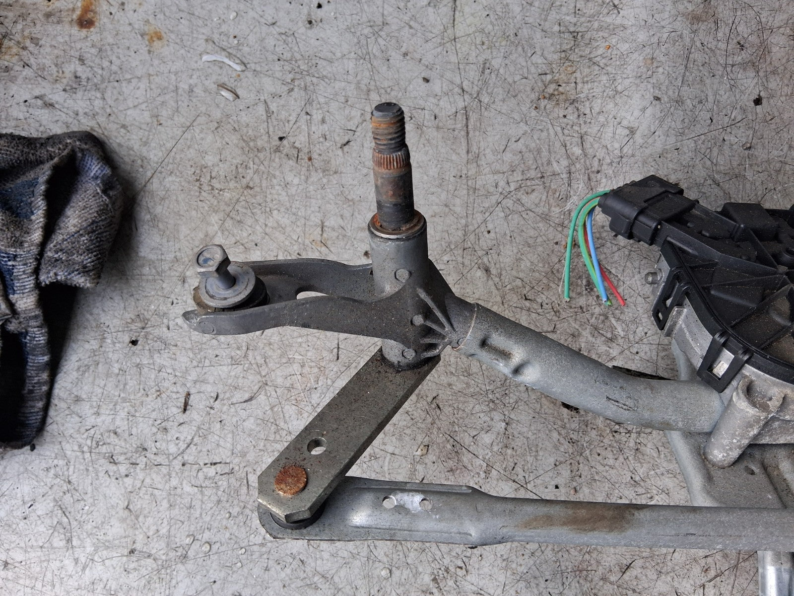2018 CITROEN BERLINGO MK2 FRONT WINDSCREEN WINDOW WIPER MOTOR LINKAGE 9683100780