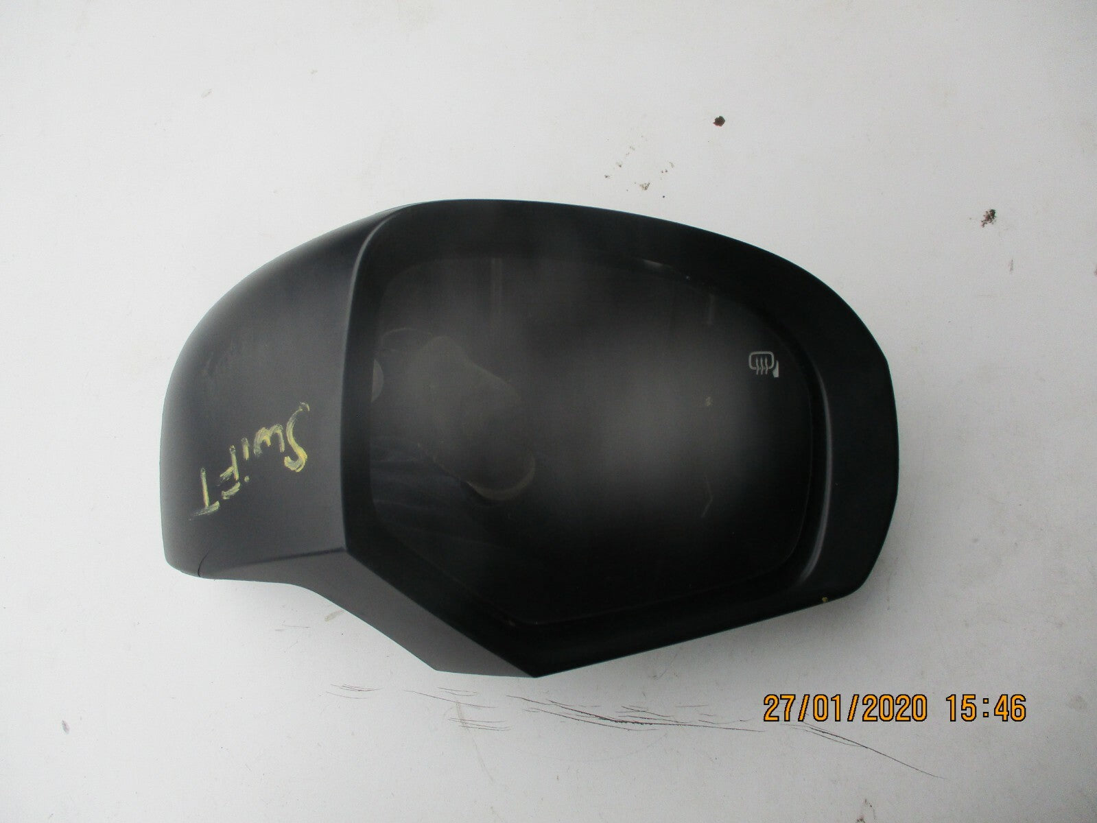 SUZUKI SWIFT MK3 2015 OS DRIVER SIDE ELECTRIC DOOR WING MIRROR LIGHT DAMAGED