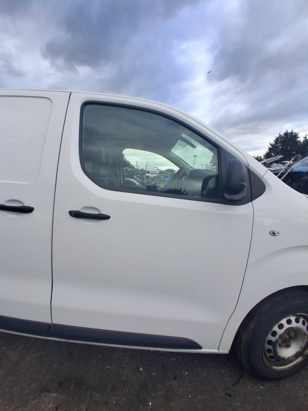 2019 CITROEN DISPATCH VIVARO MK3 OSF DRIVER SIDE FRONT BARE DOOR WHITE EWP