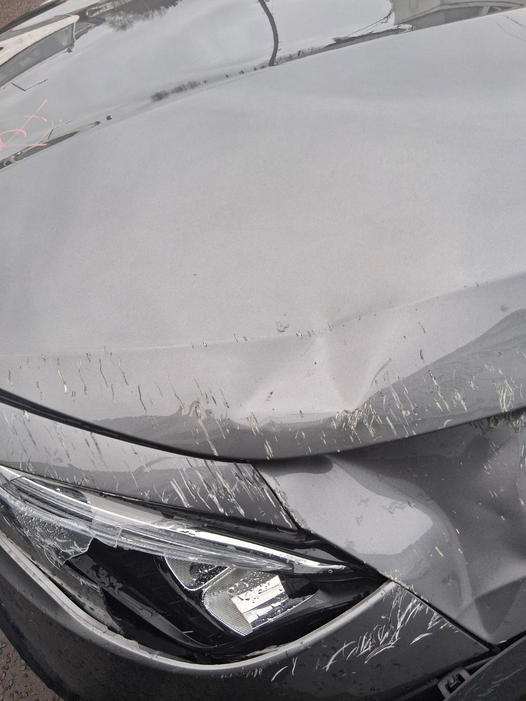 2025 MERCEDES BENZ GLA 180 FACELIFT H247 BONNET HOOD PANEL MOUNTAIN GREY 787