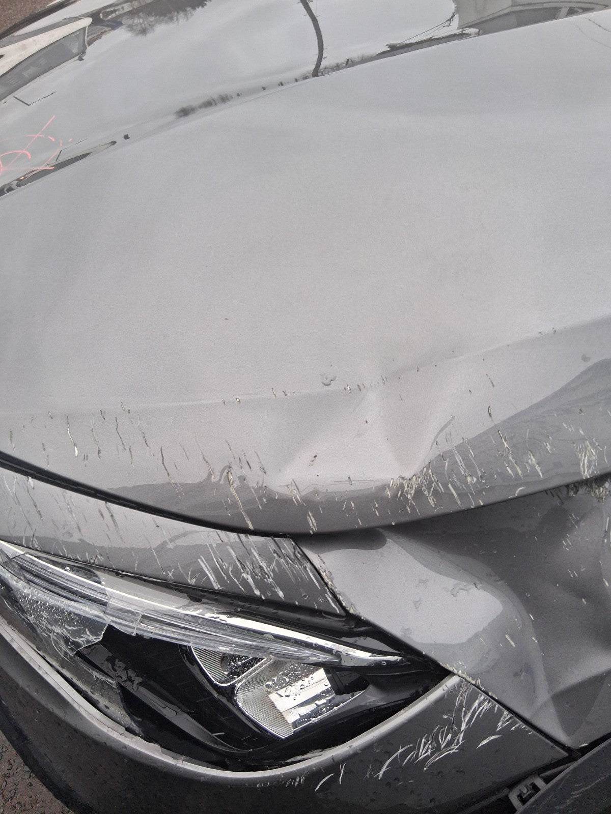 2025 MERCEDES BENZ GLA 180 FACELIFT H247 BONNET HOOD PANEL MOUNTAIN GREY 787