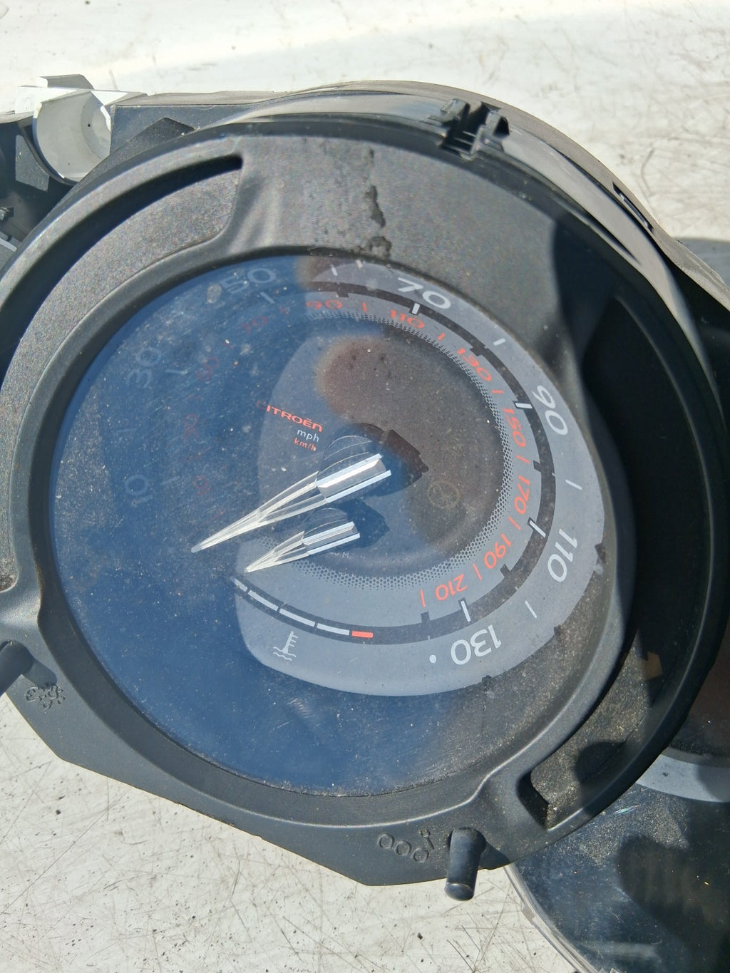2012 CITROEN DS3 SPEEDOMETRE / INSTRUMENT CLUSTER A2C53393142