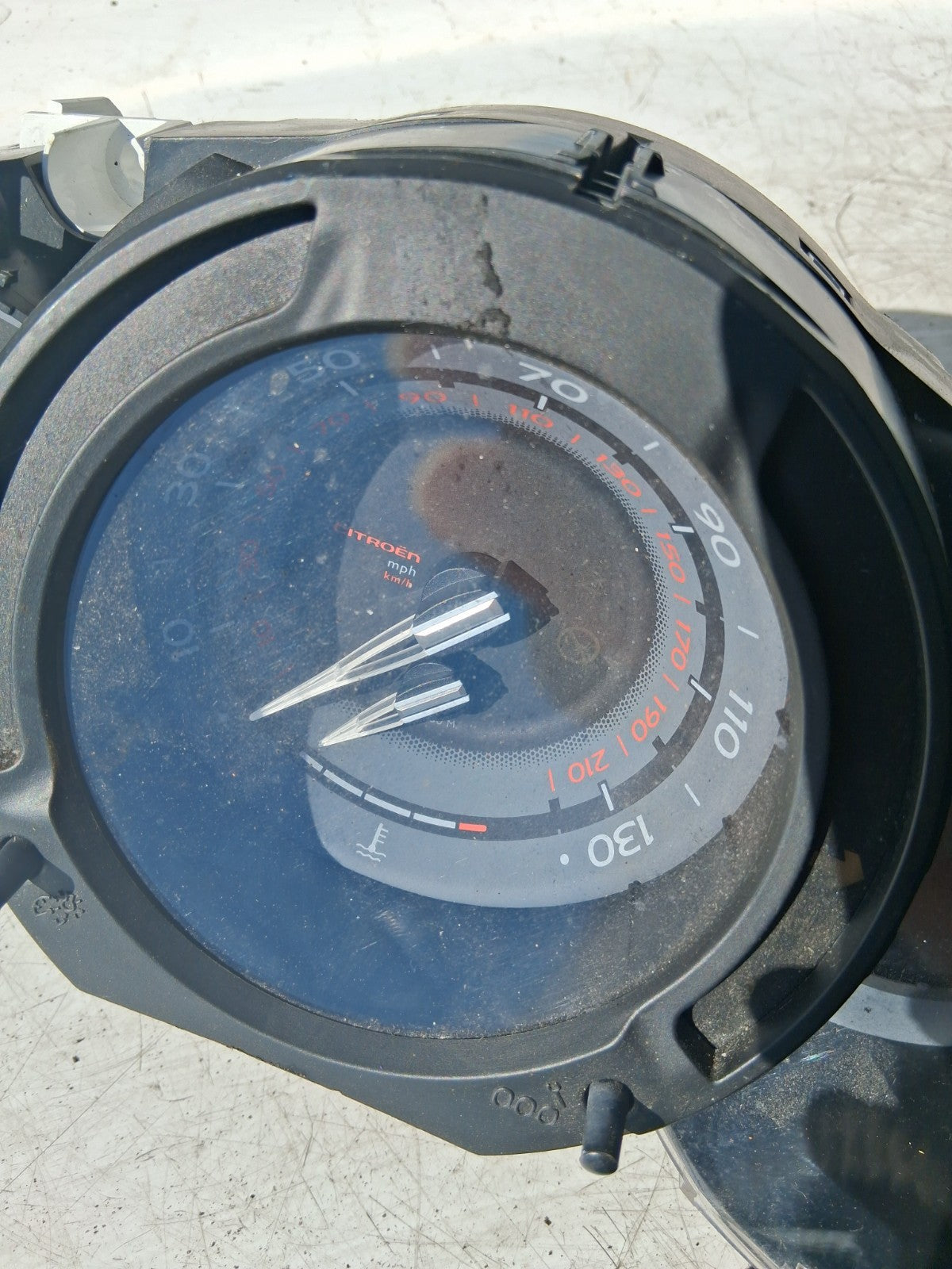 2012 CITROEN DS3 SPEEDOMETRE / INSTRUMENT CLUSTER A2C53393142