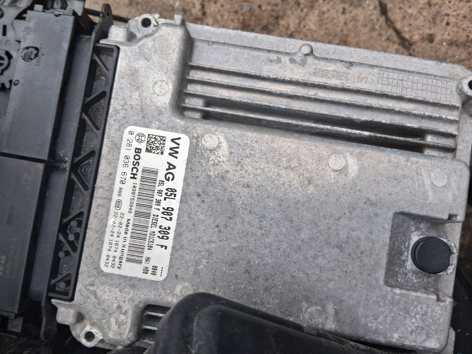 2023 VW VOLKSWAGEN CARAVELLE T6.1 2.0 TDI ECU ENGINE CONTROL UNIT 05L907309F