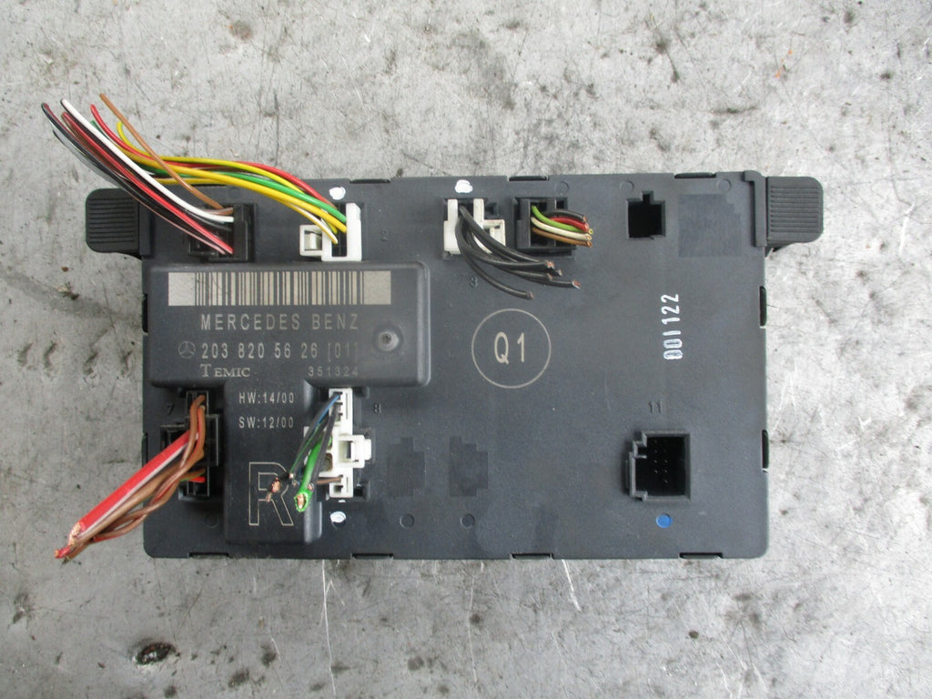 MERCEDES C CLASS W203 OS DRIVER SIDE DOOR CONTROL MODULE 2038205626