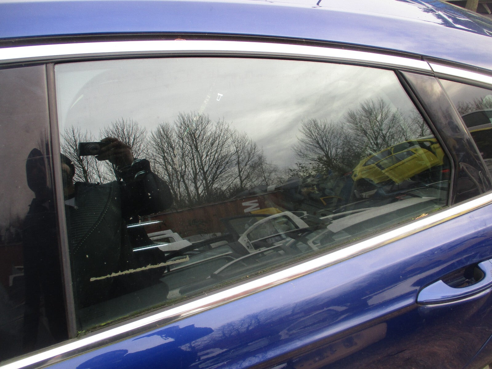 2017 FORD MONDEO MK5 HATCHBACK NSR PASSENGER SIDE REAR MAIN WINDOW GLASS