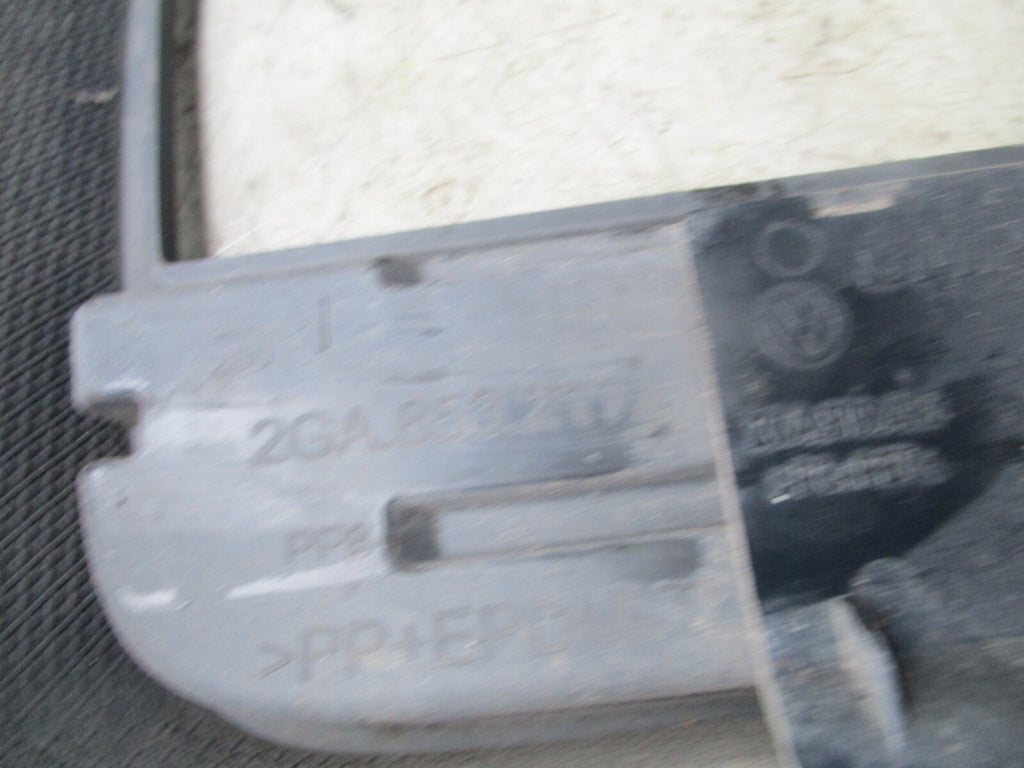 2015 VOLKSWAGEN FRONT BUMPER FOG RIGHT GRILL 2GA853808C