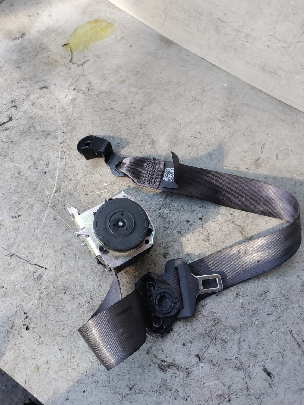 VAUXHALL CORSA E 2018 5 DOOR OSF DRIVER SIDE FRONT SEAT BELT ASSEMBLY 607707800H