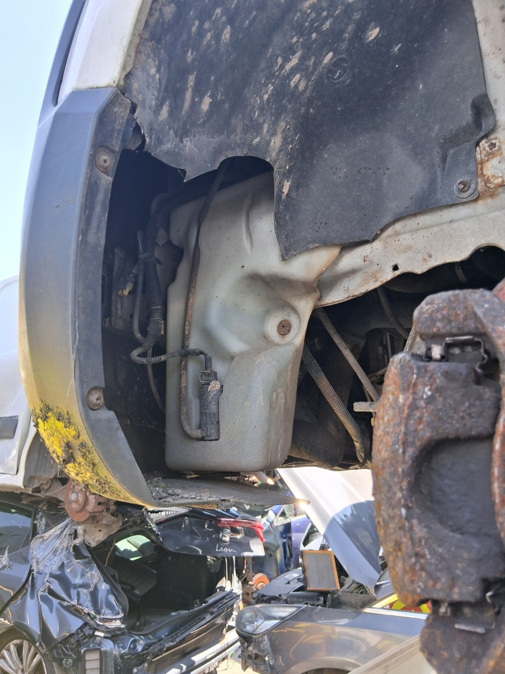 2015 PEUGEOT BIPPER WINDSCREEN WASHER WATER BOTTLE TANK