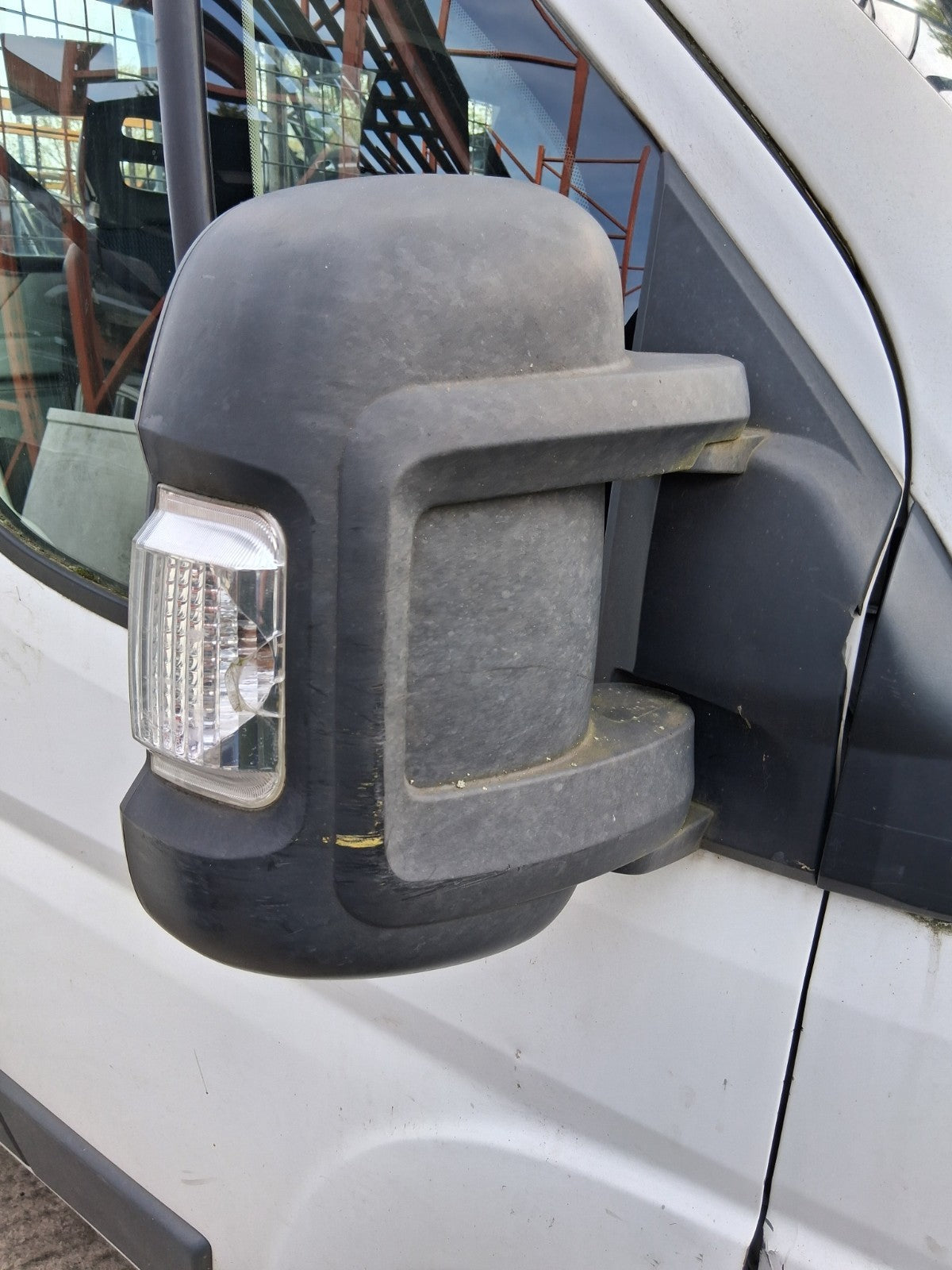 2014 CITROEN RELAY MK3 OSF DRIVER SIDE WING MIRROR BLACK