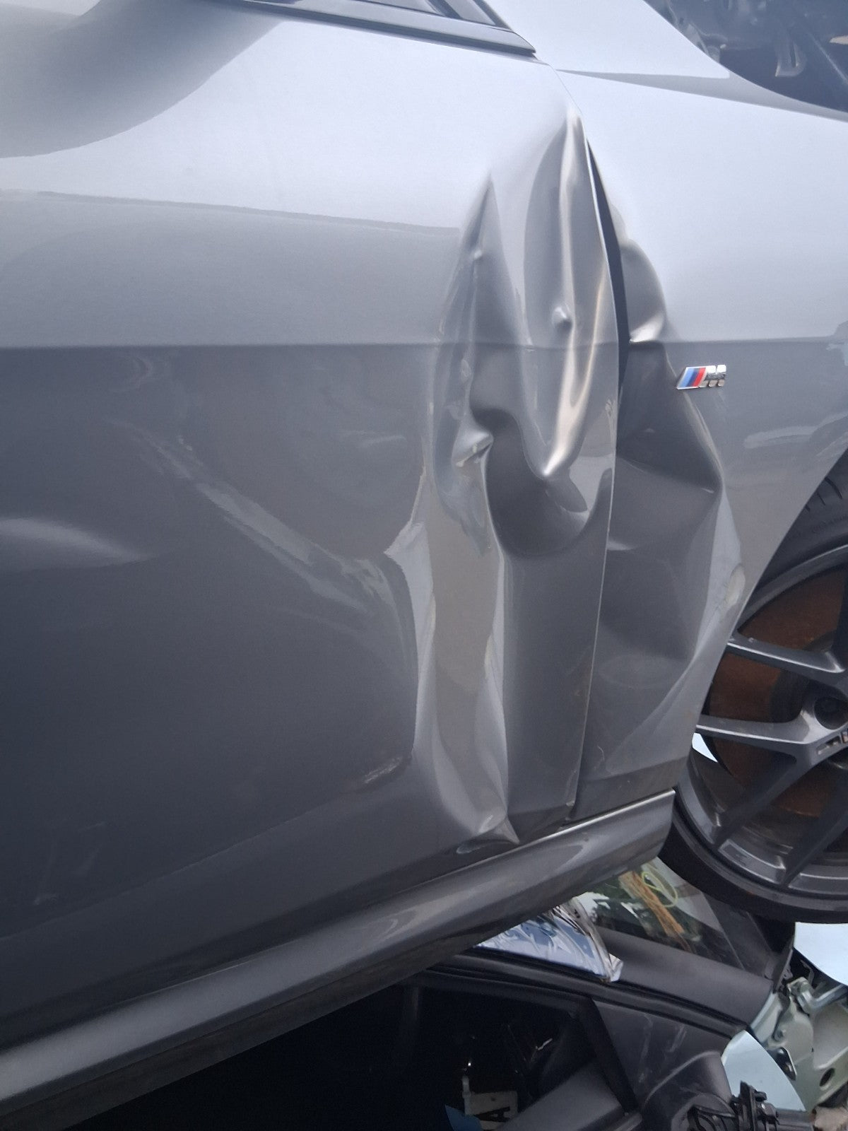 2024 BMW 2 SERIES F44 COUPE M SPORT OSF DRIVER SIDE FRONT BARE DOOR GREY C4W