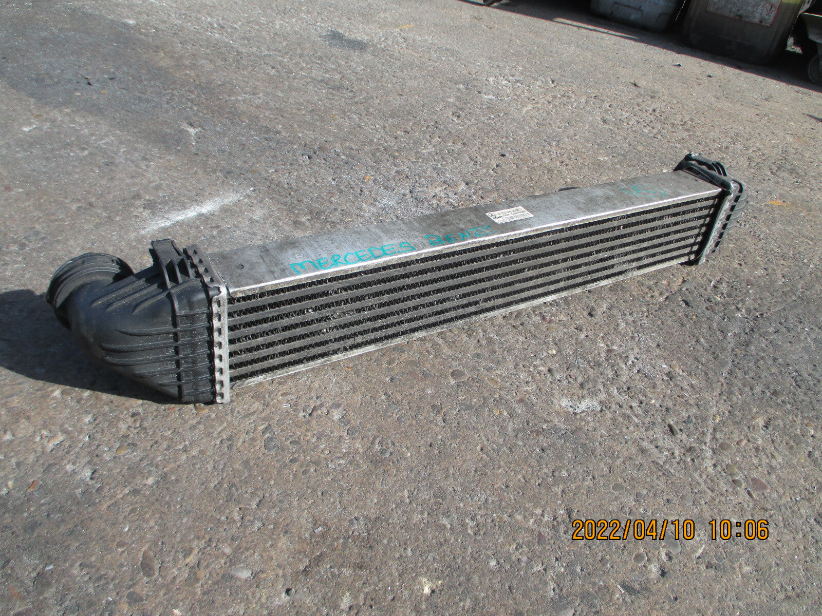 MERCEDES BENZ A B CLASS 2008 2.0 DIESEL RADIATOR INTER COOLER A1695000000