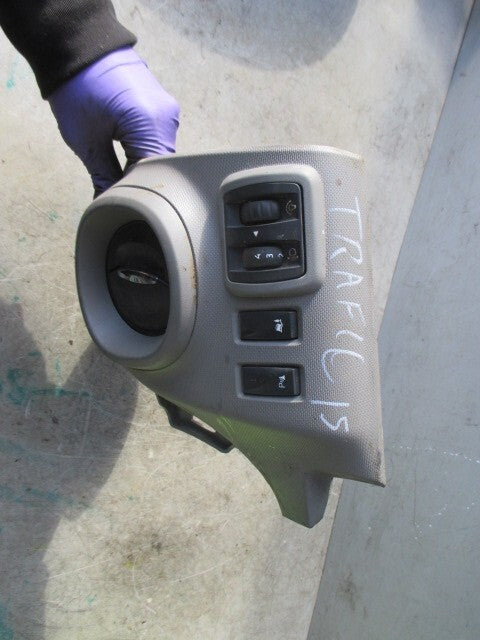 2015 RENAULT TRAFIC X82 MK2 DRIVER SIDE CUP HOLDER AND HEADLIGHT TRIM 684308776R