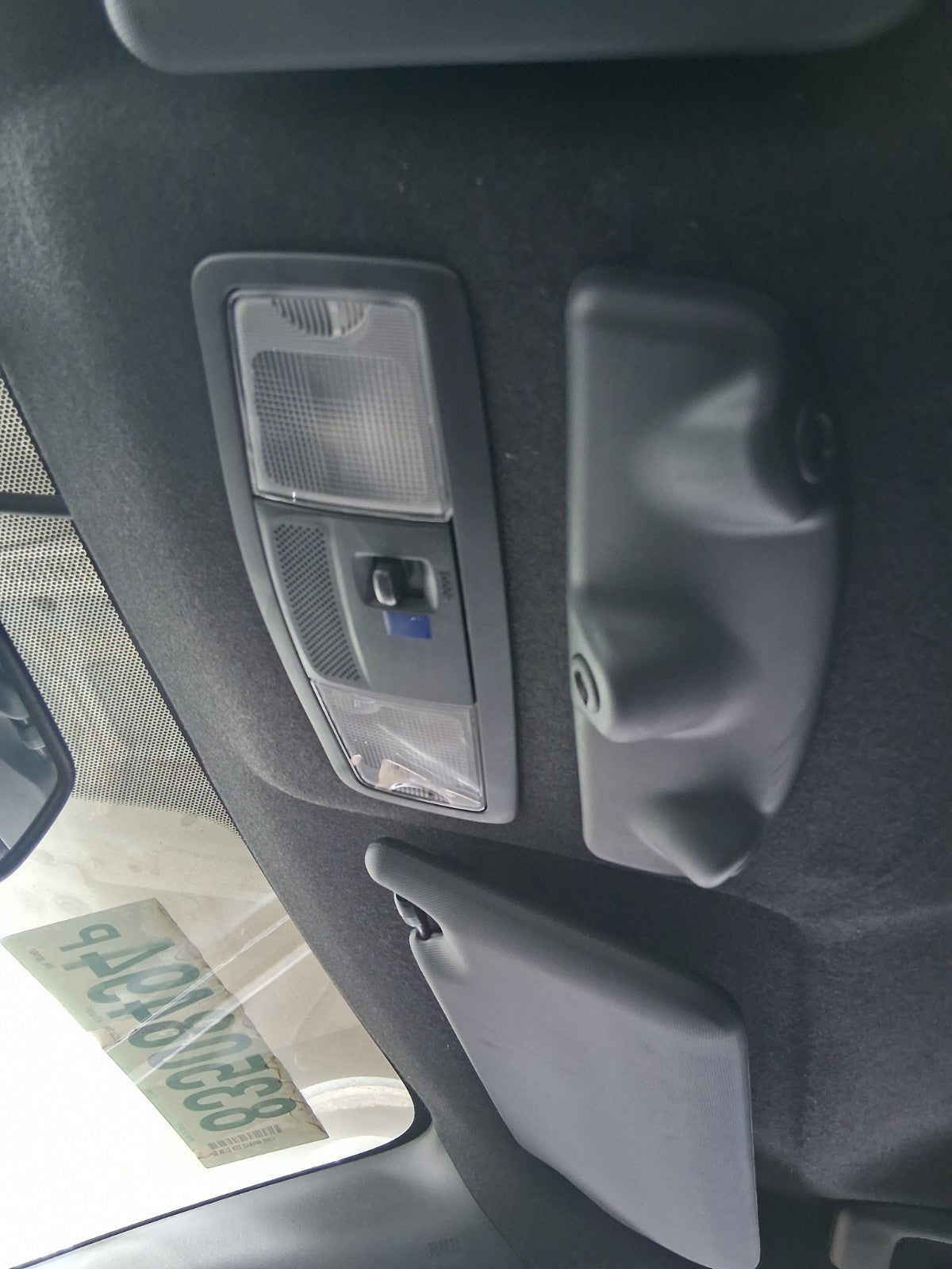 2020 MITSUBISHI ASX OSF FRONT INTERIOR ROOF READING COURTESY LIGHT