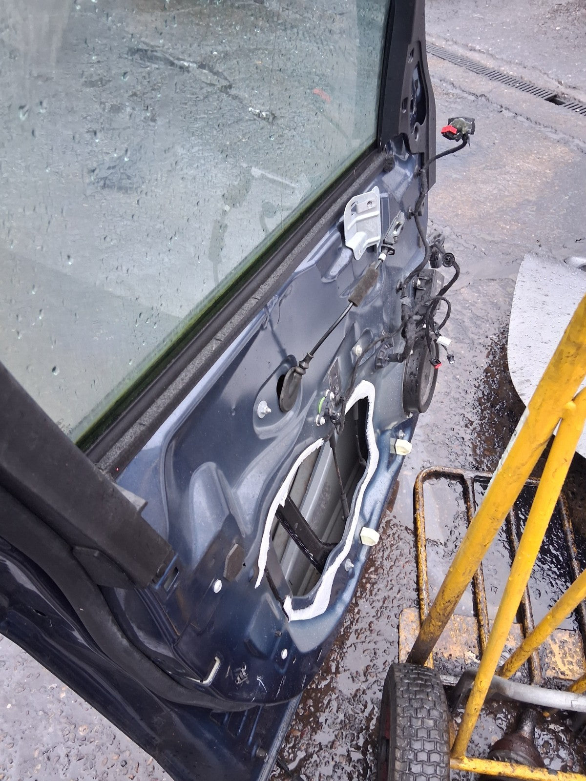 2019 FORD GALAXY MK4 NSF PASSENGER SIDE FRONT LEFT BARE DOOR BLUE