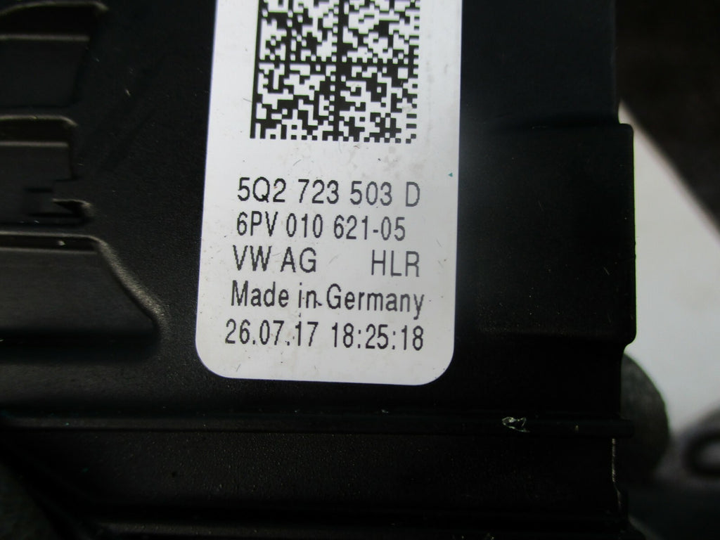 AUDI A3 8V S LINE 2.0 TDI 2017 ELECTRONIC ACCELERATOR THROTTLE PEDAL 5Q2723503D