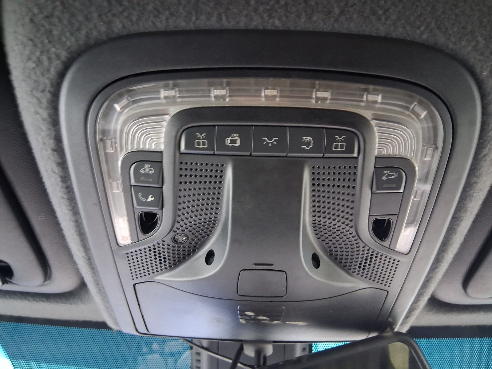 2018 MERCEDES BENZ SPRINTER W907 FRONT INTERIOR ROOF READING COURTESY LIGHT