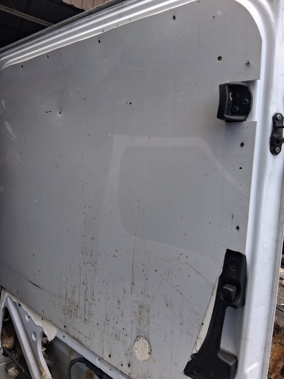 2016 MERCEDES SPRINTER W906 NS PASSENGER SIDE SLIDING DOOR COMPLETE WHITE