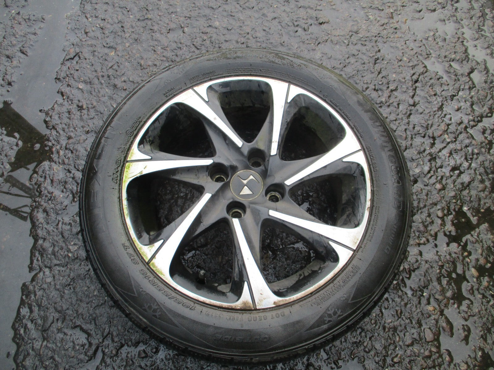 CITROEN DS3 2016 16 INCH ALLOY WHEEL WITH TYRE 195/55R16