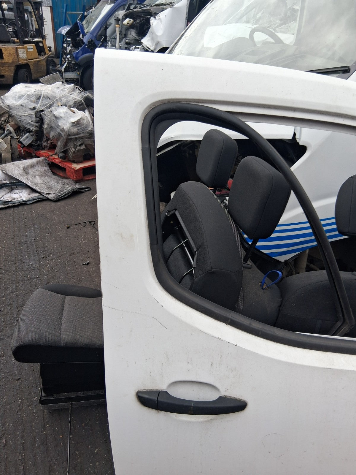 2021 PEUGEOT PARTNER MK3 K9 OSF DRIVER SIDE FRONT BARE DOOR WHITE