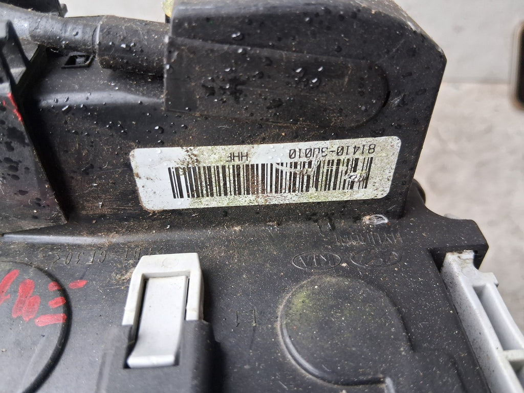 KIA SPORTAGE MK3 2012 NSR PASSENGER SIDE REAR LEFT DOOR LOCK MECHANISM