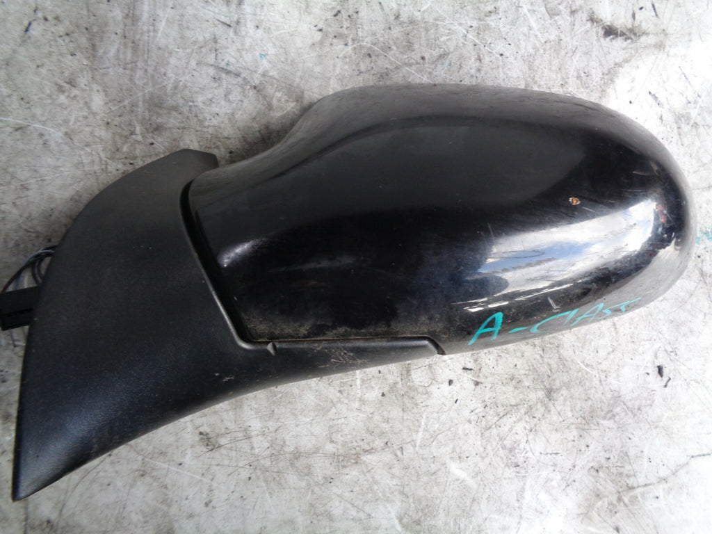 MERCEDES BENZ A CLASS 98-04  NS PASSENGER SIDE  ELECTRIC WING MIRROR BLACK
