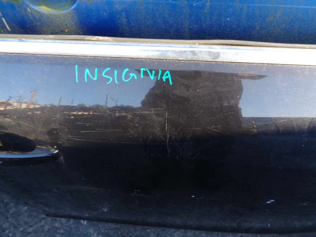 VAUXHALL INSIGNIA 2009 MK1 OSF DRIVER SIDE FRONT COMPLETE DOOR BLACK