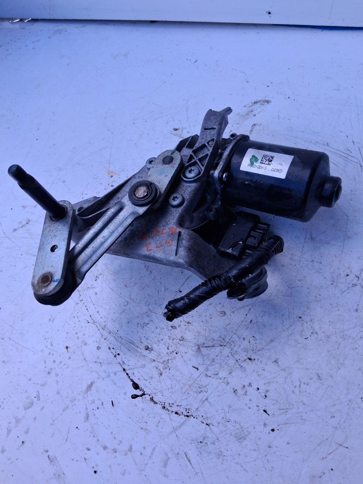 2019 FORD GALAXY MK4 OSF DRIVER SIDE FRONT WIPER MOTOR W000102753