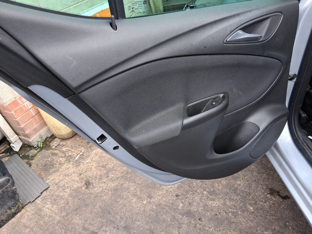 2019 VAUXHALL ASTRA K NSR PASSENGER SIDE REAR LEFT WINDOW MOTOR & REGULATOR