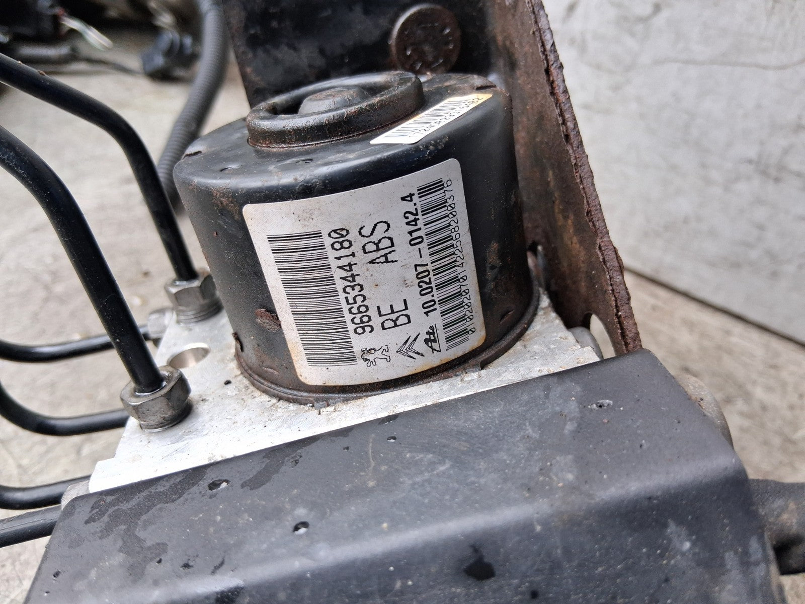 2008 PEUGEOT 407 ABS PUMP 9665344180
