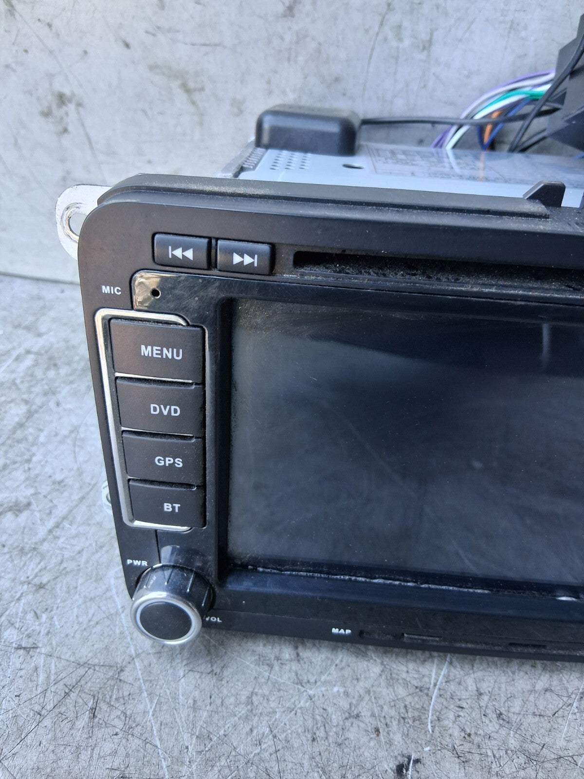 2009 SEAT LEON MK2 MULTIMEDIA DISPLAY SAT NAV SCREEN HEAD UNIT