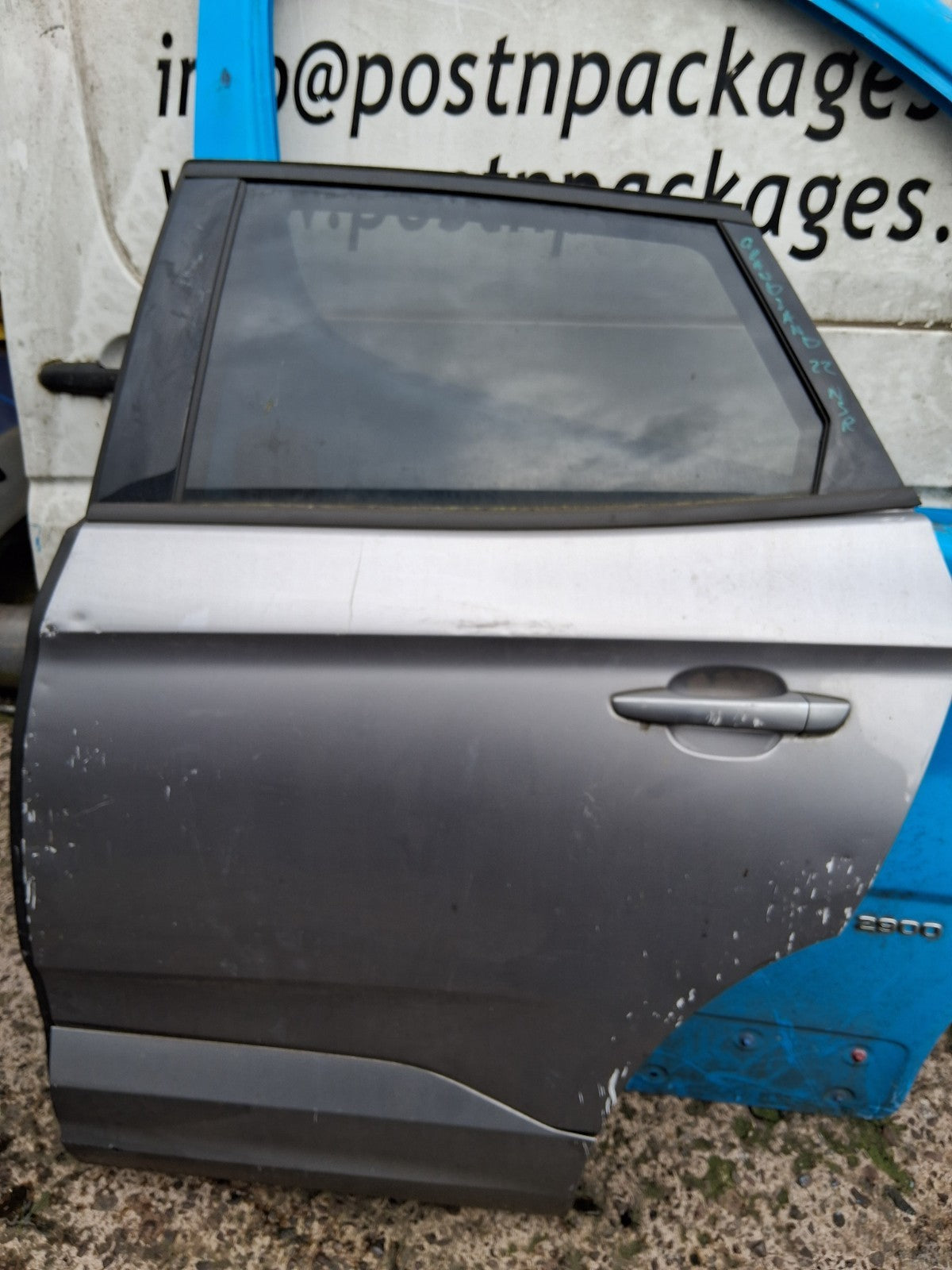 2022 VAUXHALL GRANDLAND MK1 FACELIFT NSR PASSENGER SIDE REAR BARE DOOR GREY